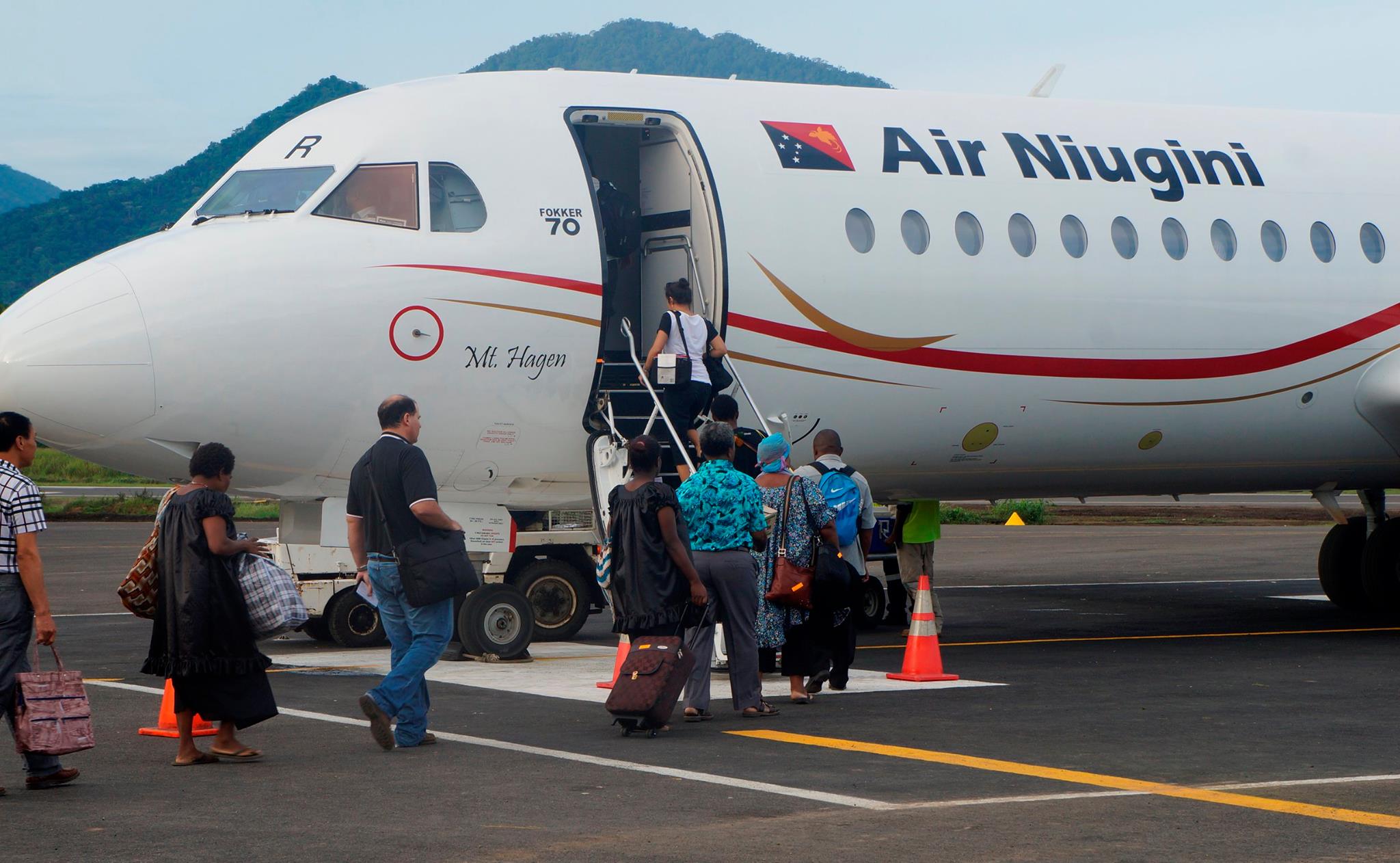 Resumption Of Air Niugini?s Jet Services To Hoskins Airport