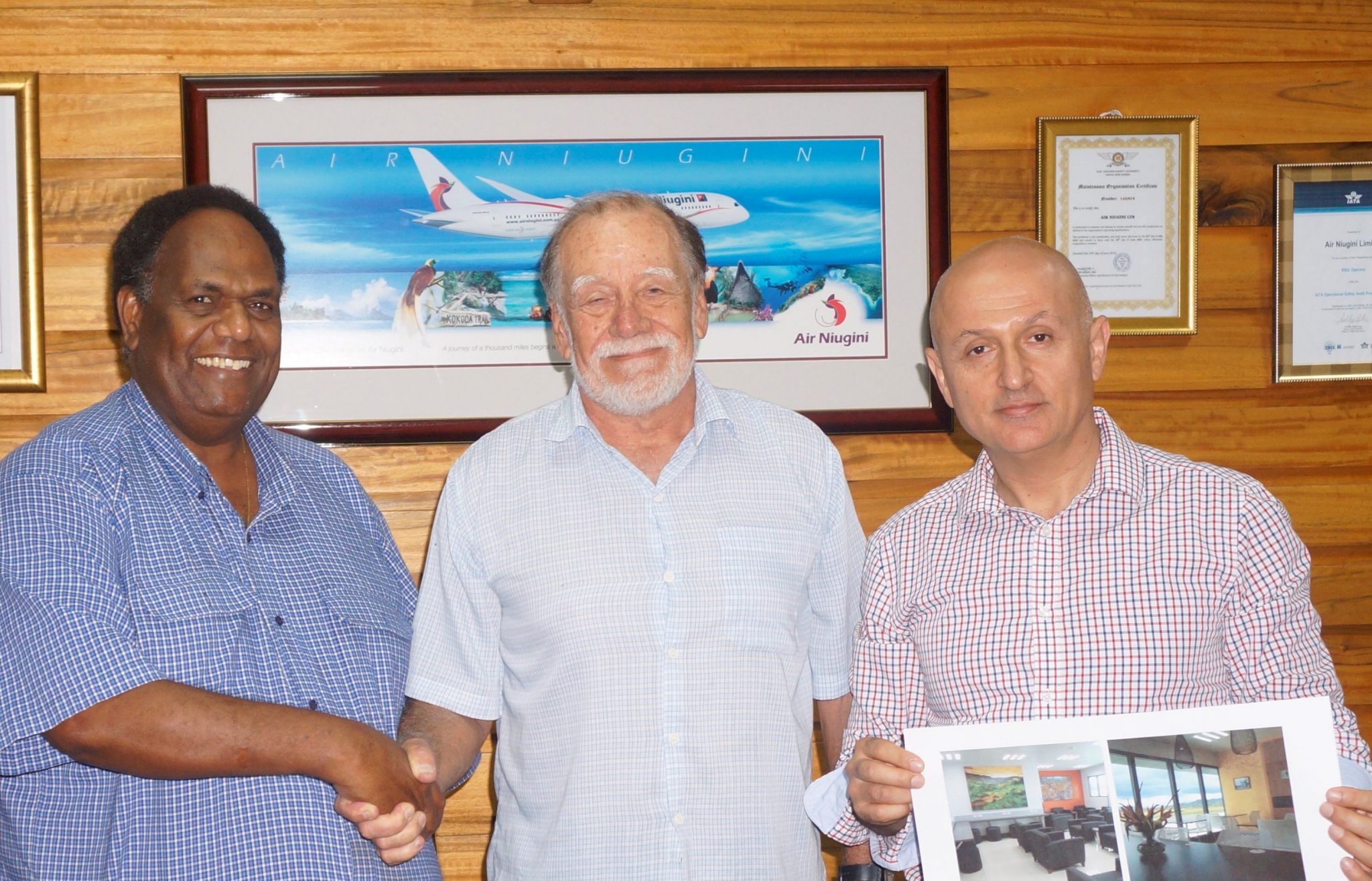 Air Niugini Paradise Lounge design wins award